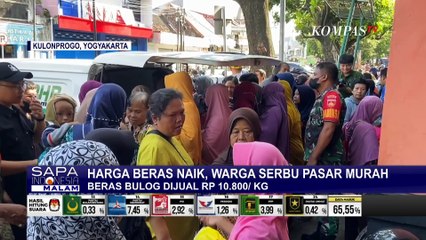 Operasi Pasar Murah di Kulonprogo Diburu Warga, Habis dalam Waktu Sejam