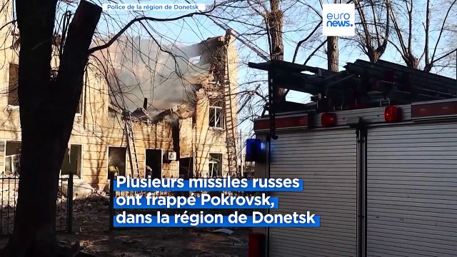 Guerre en Ukraine : la région de Donetsk touchée par des frappes russes
