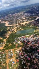 ​​​¡Impresionante!: Videos de un sobrevuelo por la inundación en Cobija y Brasileia