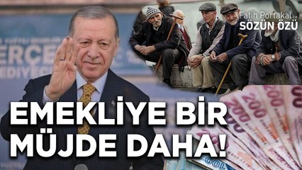 ERDOĞAN’DAN EMEKLİYE BİR MÜJDE DAHA! ZAM YOK! AMA MAAŞLARA!