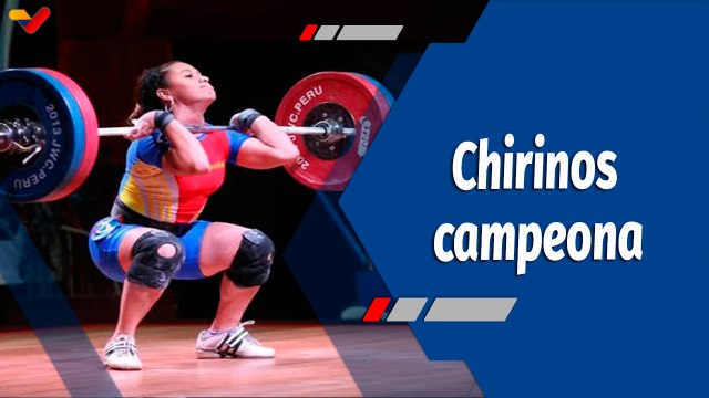 Deportes VTV | Dayana Chirinos obtuvo medalla de oro en los 87 kg del Preolímpico de Pesas 2024