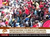 Furia Bolivariana toma Caracas tras 20 años del discurso antiimperialista del cmdte. Chávez
