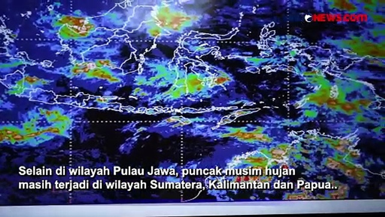 Puncak Musim Hujan Dipredisksi Terjadi Awal Maret, BMKG Imbau Masyarakat Waspada