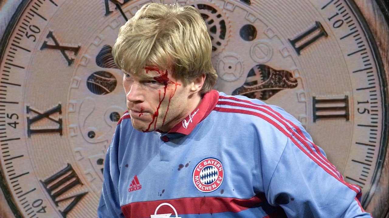 Als Kahn in Freiburg mit einem Golfball abgeworfen wurde