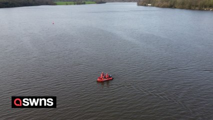 Teenager missing after falling into lake at Staffordshire beauty spot