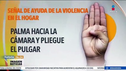 Esta es la señal de auxilio si estás viviendo violencia doméstica