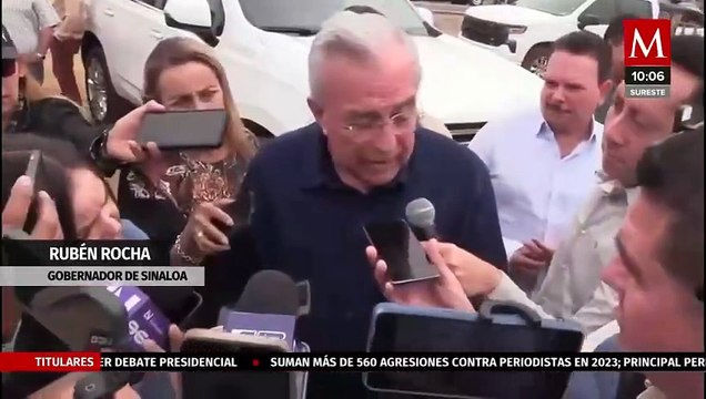 Gobernador de Sinaloa habla sobre protección a candidatos: no vamos a andar detrás de ellos”