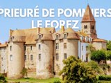 Vue aérienne du Prieuré de Pommier en Forez - Vu Du Ciel - TL7, Télévision loire 7