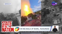 STATE OF THE NATION PART 1: Sunog sa pagawaan ng bala't baril | Pura Luka arrest atbp.