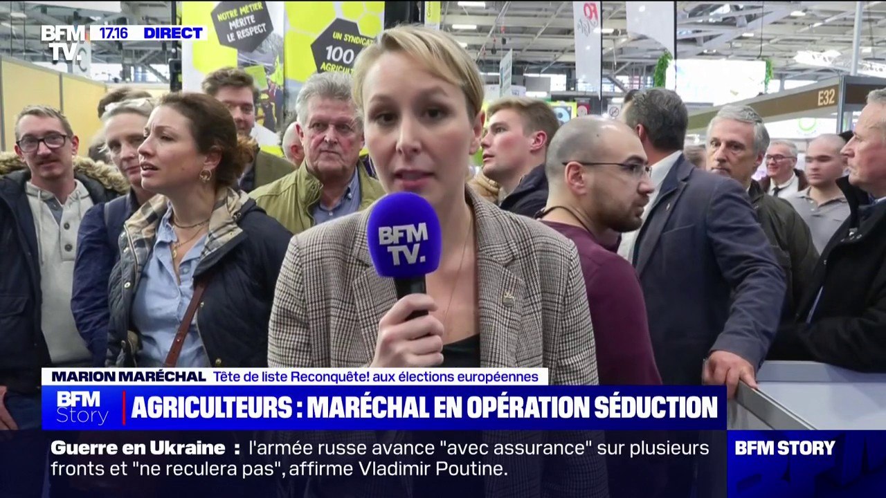 Prix planchers sur les matières premières agricoles: "Emmanuel Macron lance des sujets de façon totalement irréfléchie et mensongère", pour Marion Maréchal (Reconquête!)