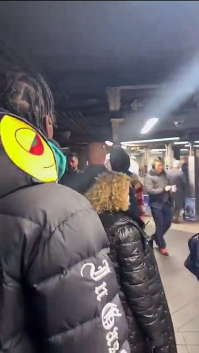 Guy gets arrested after palming a police officer's head