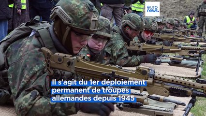 L'Allemagne se prépare à transférer jusqu'à 5 000 soldats en Lituanie en 2027