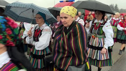 Pogrzeb Lucyny Wąsik w Libiszowie