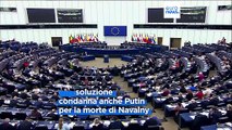Risoluzione Ue contro l'oppressione politica in Russia: Putin responsabile per morte Navalny