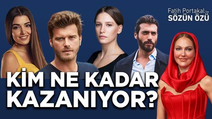 TÜRKİYE’DE EN ÇOK PARA KAZANAN OYUNCULAR BELLİ OLDU! LİSTEDE KİMLER VAR?