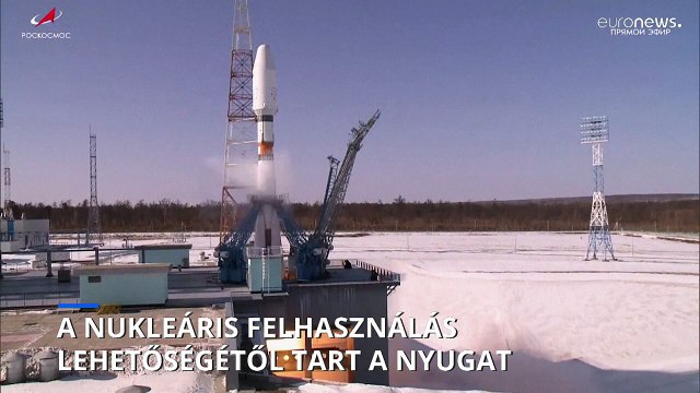 A nukleáris felhasználás lehetőségétől tart a nyugat az iráni-orosz műholdfellövésnél