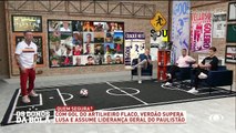 Neto detona arbitragem de Portuguesa x Palmeiras e vê pênalti não marcado para Lusa