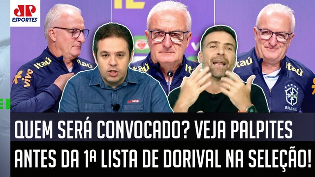 EU NÃO DUVIDO! Pra mim, o Dorival Júnior amanhã VAI CONVOCAR o... CONVOCAÇÃO da Seleção PROJETADA!
