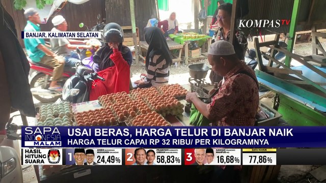 Usai Beras, Harga Telur di Banjar Kalimantan Selatan Merangkak Naik