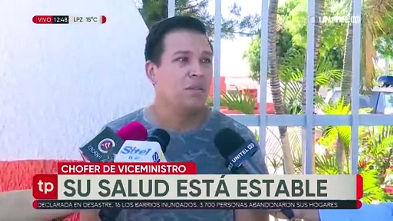 ​Chofer de Ticona se abstuvo de declarar; es uno de los tres aprehendidos del caso