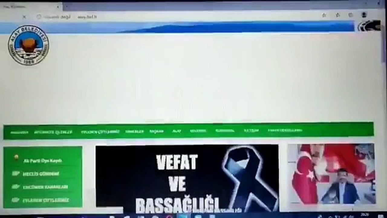 Niğde’de ilçe belediyesi internet sitesinden AKP için üye arıyor
