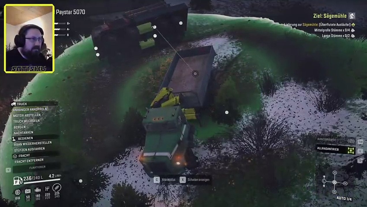 Noch schnell nen Nachteinsatz. SnowRunner #326