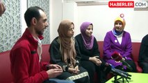 Türk Kızılay Genel Başkanı Yılmaz, Kızılay'ın sosyal hizmet merkezinde kalan Gazzelilerle bir araya geldi