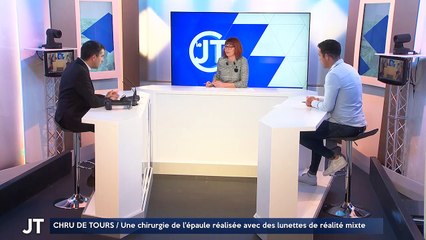 CHRU de Tours / Une chirurgie de l’épaule réalisée avec des lunettes de réalité mixte