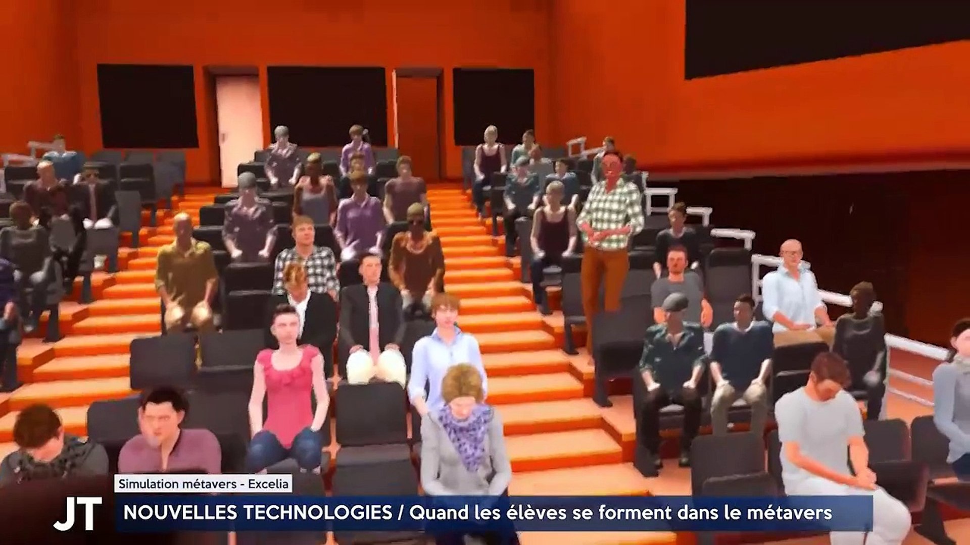 ⁣NOUVELLES TECHNOLOGIES / Quand les élèves se forment dans le métaverse