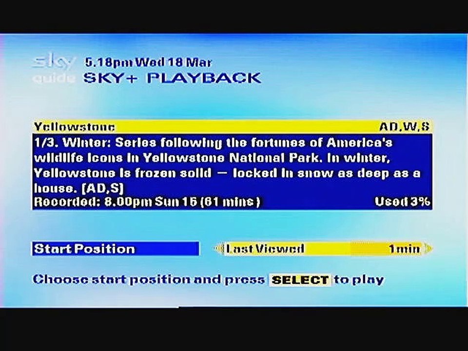 BBC 2 Wednesday 18th March 2009 Continuity