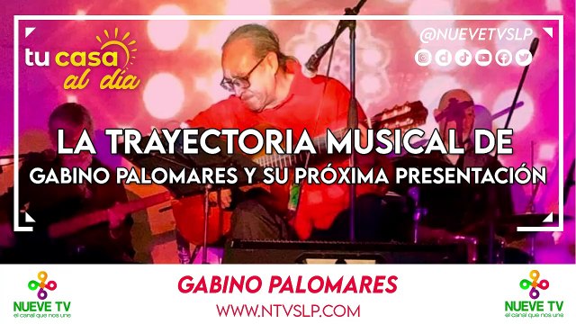 La Trayectoria Musical de Gabino Palomares y su Próxima Presentación