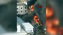 Çin’de çelik yapı üreten fabrikada yangın