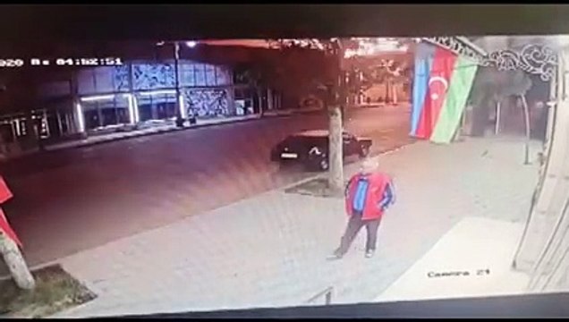 9 kişinin öldüğü Ermenistan'ın Genceye hain saldırısının görüntüleri ortaya çıktı