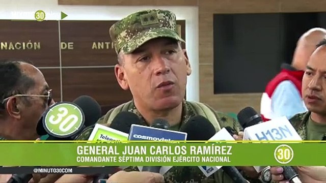 08-10-19 En la semana de receso 4 mil soldados custodian Antioquia y Chocó