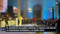 El Govern de Baleares concede la Medalla de Oro de la Comunidad Autónoma a la Reina Sofía