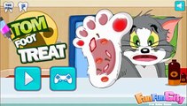 Tom and Jerry Cartoon Games _ Tom and Jerry Foot Injured _ Tom and Jerry Games - YouTube