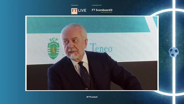 Video, De Laurentiis al Financial Times: Il calcio in tv dovrebbe essere gratis per tutti