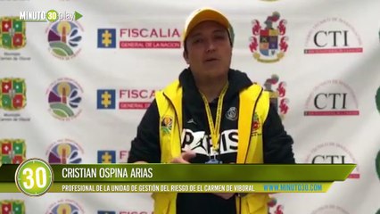 Qué miedo Piedra cayó sobre una vivienda en El Carmen de Viboral