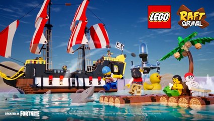 Fortnite Official LEGO Raft Survival Trailer