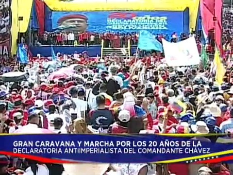 Primer Vpdte. del PSUV Diosdado Cabello: Este pueblo seguirá siendo antiimperialista y bolivariano