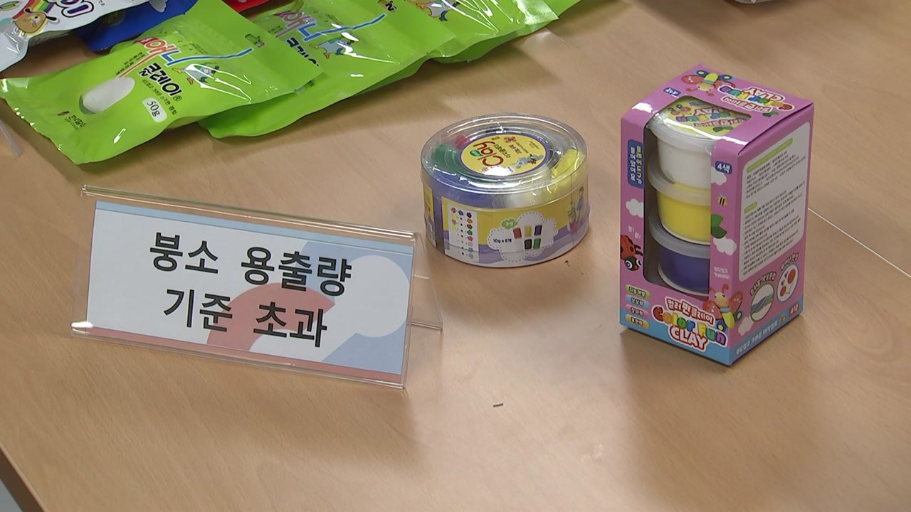 "중국산 어린이용 점토 일부에서 유해물질 검출" / YTN