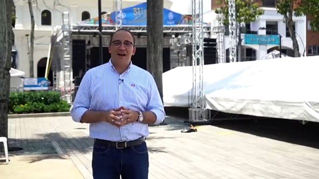 A la tarima del parque del Artista, llegan los cantantes internacionales a las fiestas de Itagüí