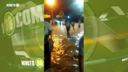 Vuelve y juega Apartadó, Antioquia otra vez inundado
