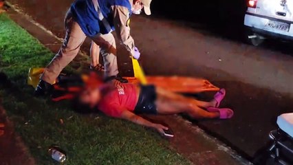 Mulher é violentamente agredida pelo cunhado no  Sanga Funda