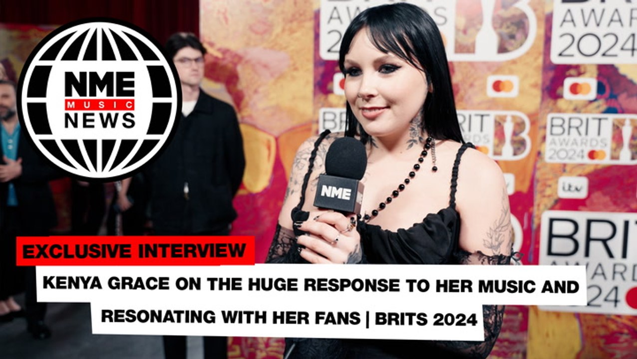 Kenya Grace on the huge response to her music and resonating with her fans | BRITs 2024