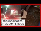 Vídeo mostra torcedores do Sport planejando ataque a ônibus do Fortaleza: 'Cadê as bombas?'