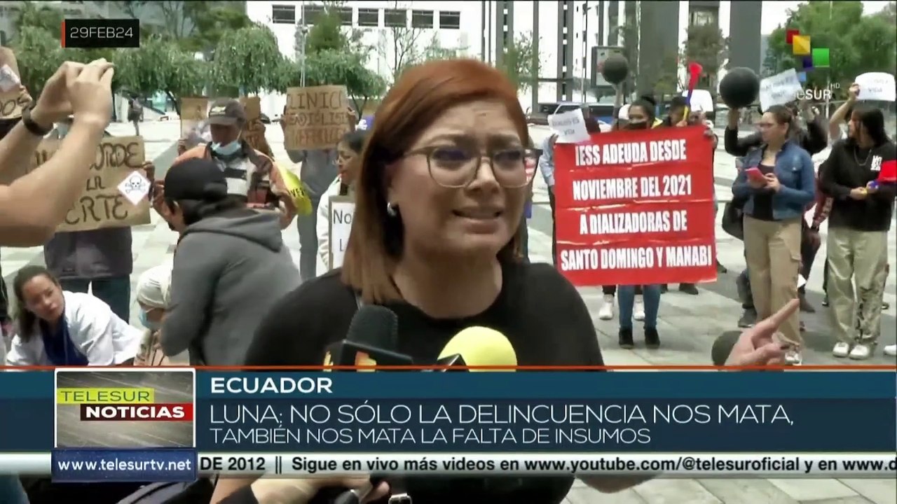 Ecuador: Denuncian que Gobierno no atiende requerimientos de Salud Pública