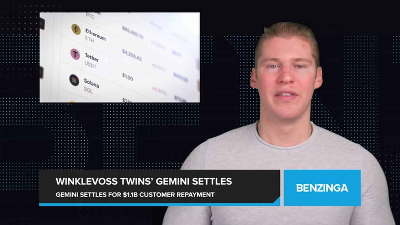 Winklevoss Twins' Gemini Agrees to $1.1 Billion Customer Repayment