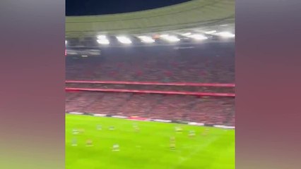 La burla de todo San Mamés a Simeone con el 3-0