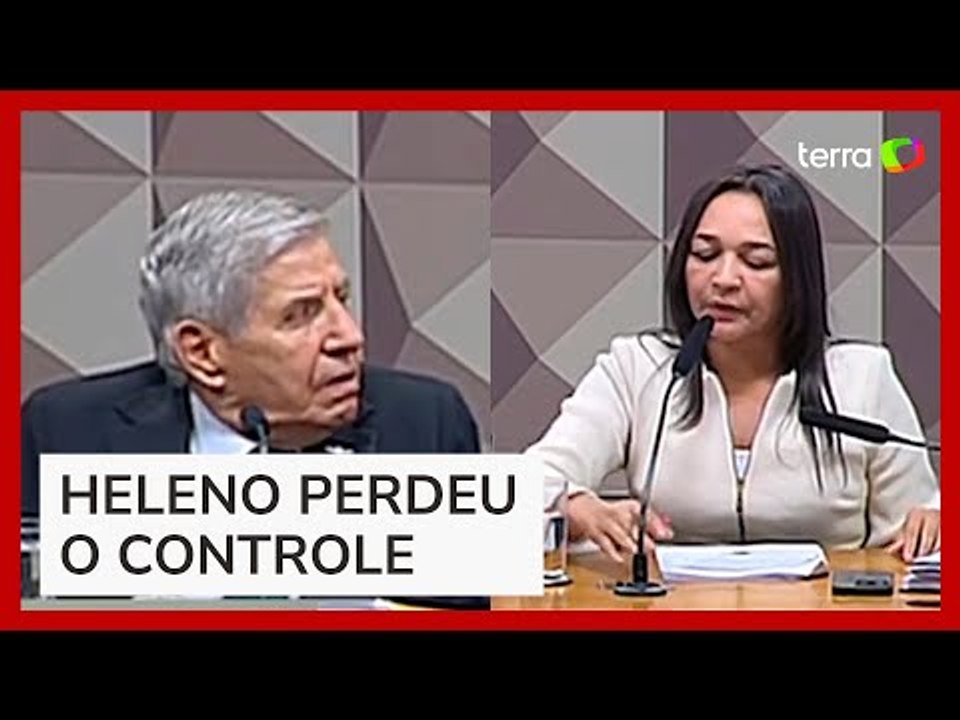 CPMI do 8/1: general Heleno solta palavrão ao se irritar com pergunta de Eliziane Gama